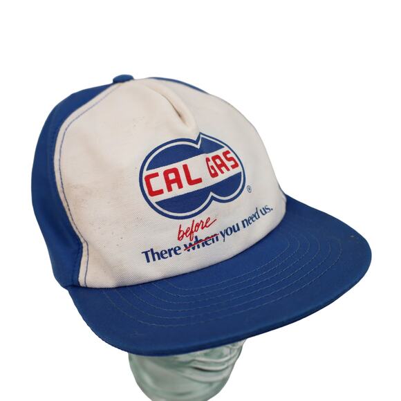 Vintage Cal Gas Foam Trucker Hat - Picture 2 of 7